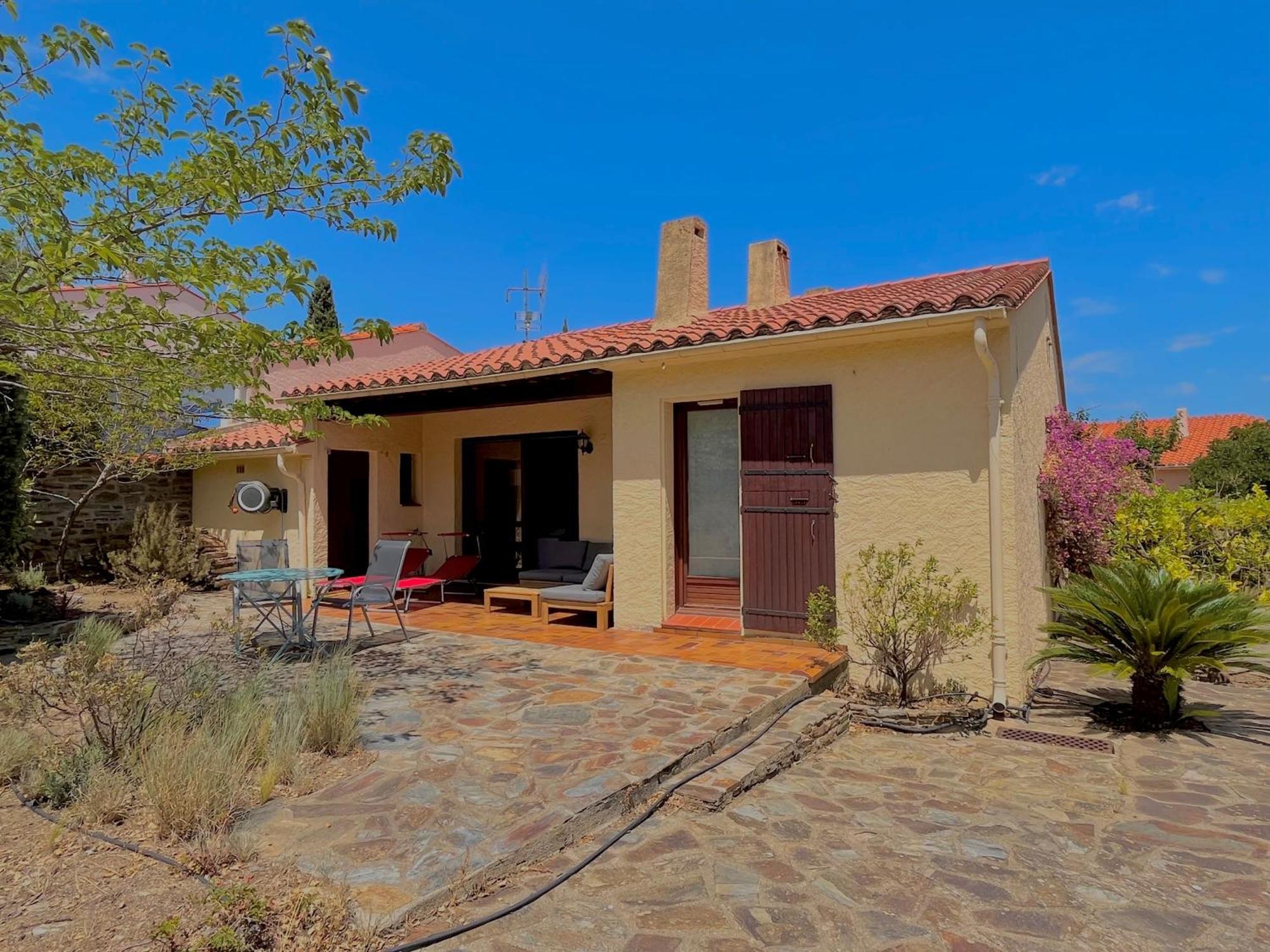 4Amb2 Villa De Caractere Avec Piscine Collective Collioure Exterior foto